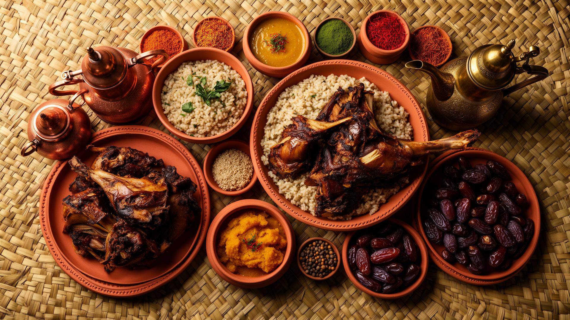 Omani culinary ecosystem work examples